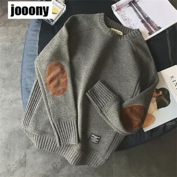 2023 Sweaters men  Winter new style thick warm sweater men youth O-neck sweaters autumn Men's wool pullovers  men clothing