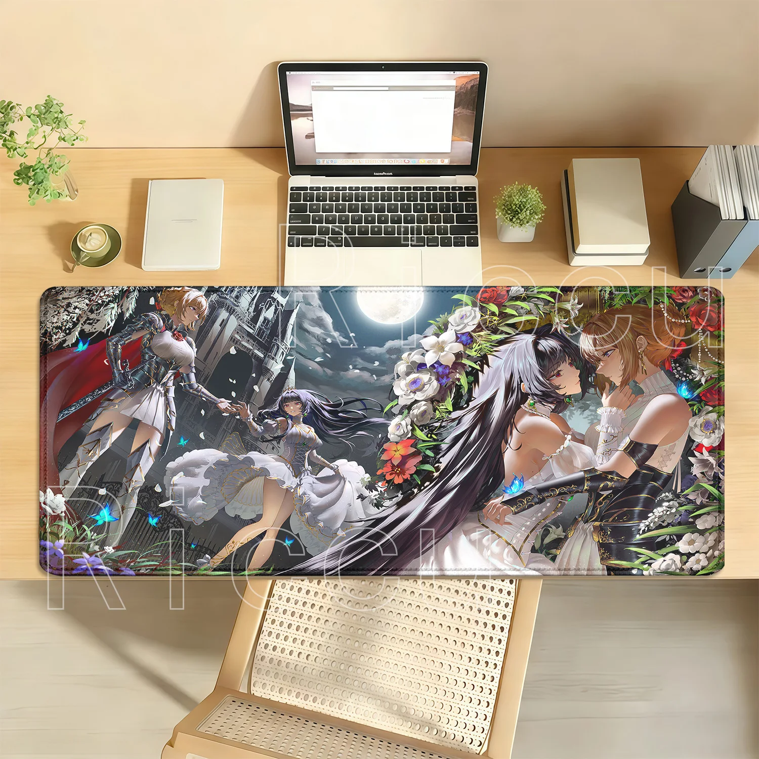 ZZZERO Astra Yao Zenless Zone Zero Mouse Pad PC Gaming Non-slip Carpet Office Accessories Keyboard Overlock HD Printing Desk Mat