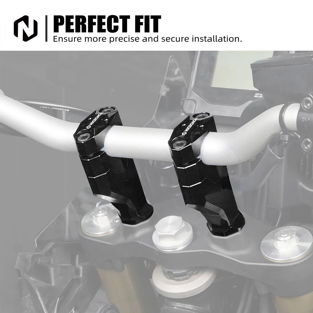 

For Yamaha Tenere 700 2019-2024 20MM Handlebar Riser Heightening Clamp Mount For Yamaha Tenere 700 World Raid 2022