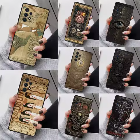Book of the Dead Phone Case For Samsung Galaxy S23 S21 S20 FE S24 S22 Ultra Note20 S10 S9 S8 Plus A40 A52 A12 A13 A53