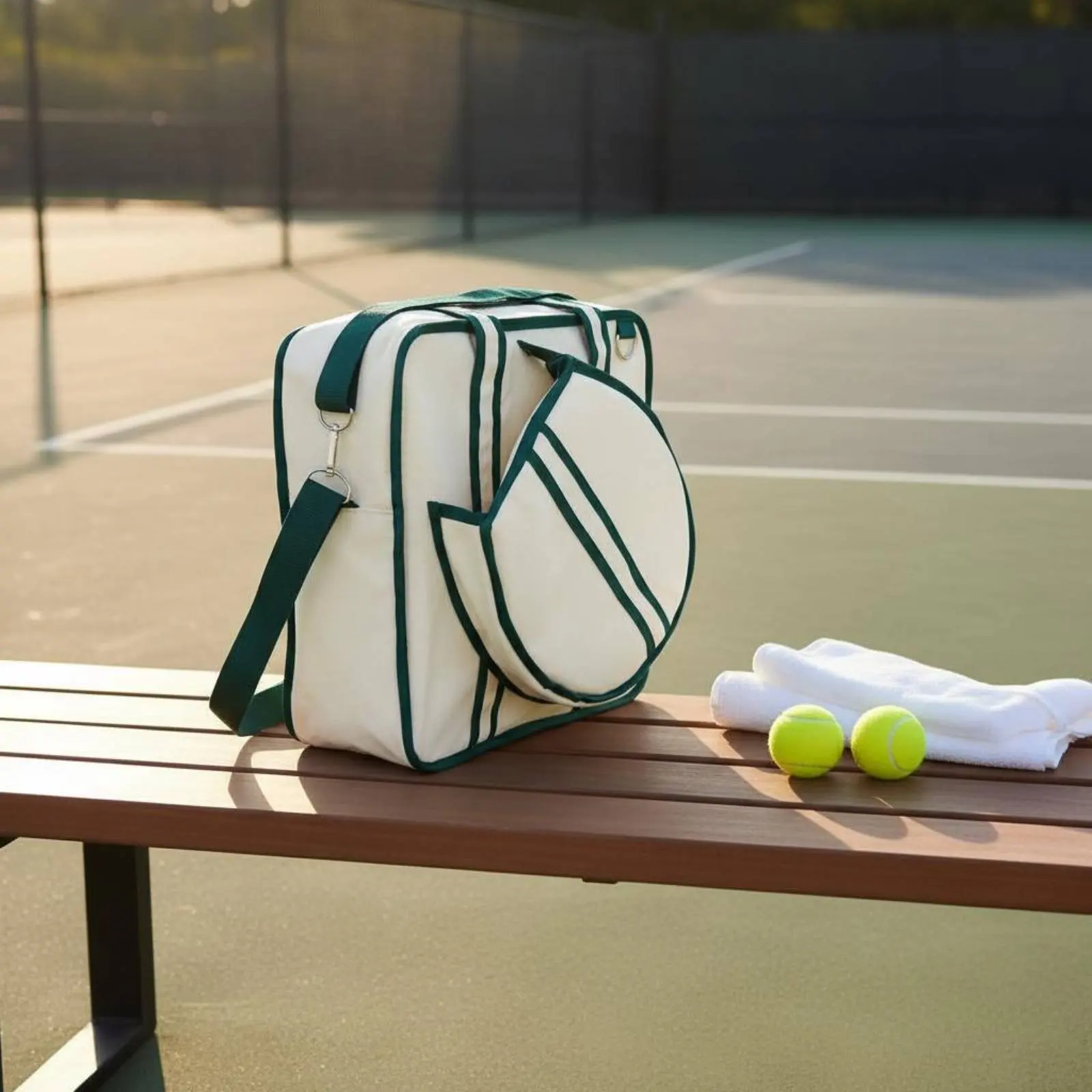 Multi-Sport Racket Bag Large Capacity Tennis Racket Bag Lightweight Long-Lasting for Training view 5