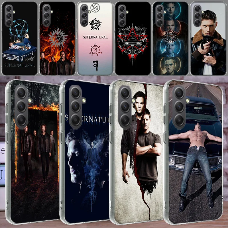 Supernatural Jensen Ackles Phone For Samsung Galaxy A15 A25 A35 A55 A71 A51 A41 A31 A21 A11 M12 M30S M31 M32 M51 M52 J8 J6 J4 Co