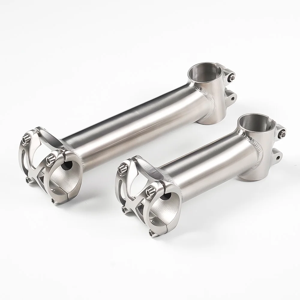 

CNC Titanium Road Bicycle Stem MTB Bike power handlebar Bike Stem 7 degrees Riser /Down 31.8mm80/100/110/170mm