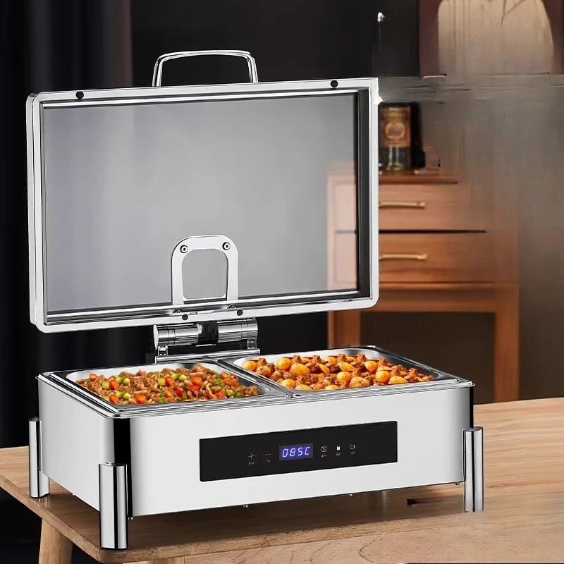 

Stainless steel buffet stove hotel breakfast insulation stove