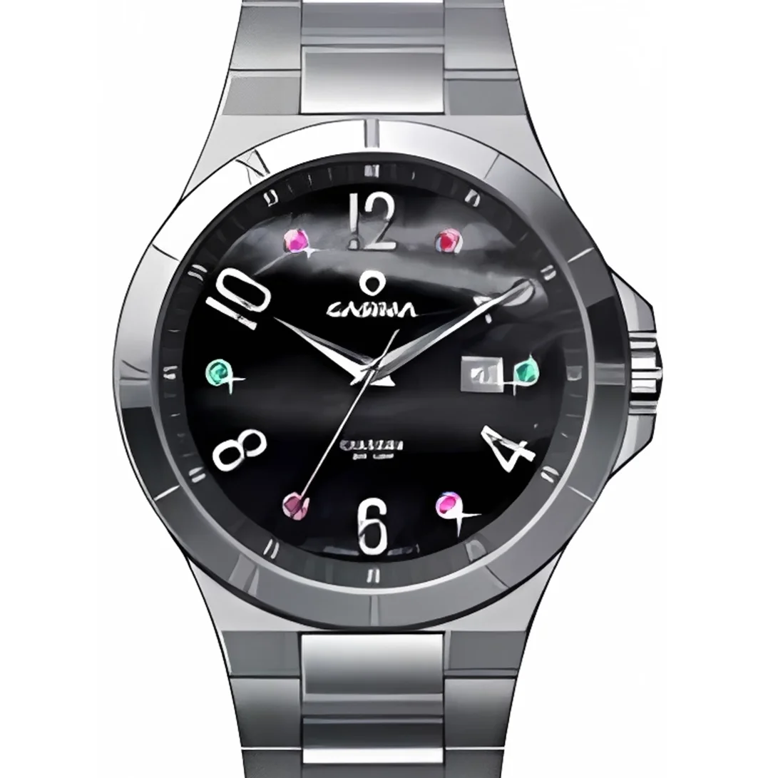 CASIMA Часы для пар Кварцевые наручные часы простой модный хронограф водонепроницаемый светящийся, модель CR-5109 (мужской)/CR-5104 (женский)-983
