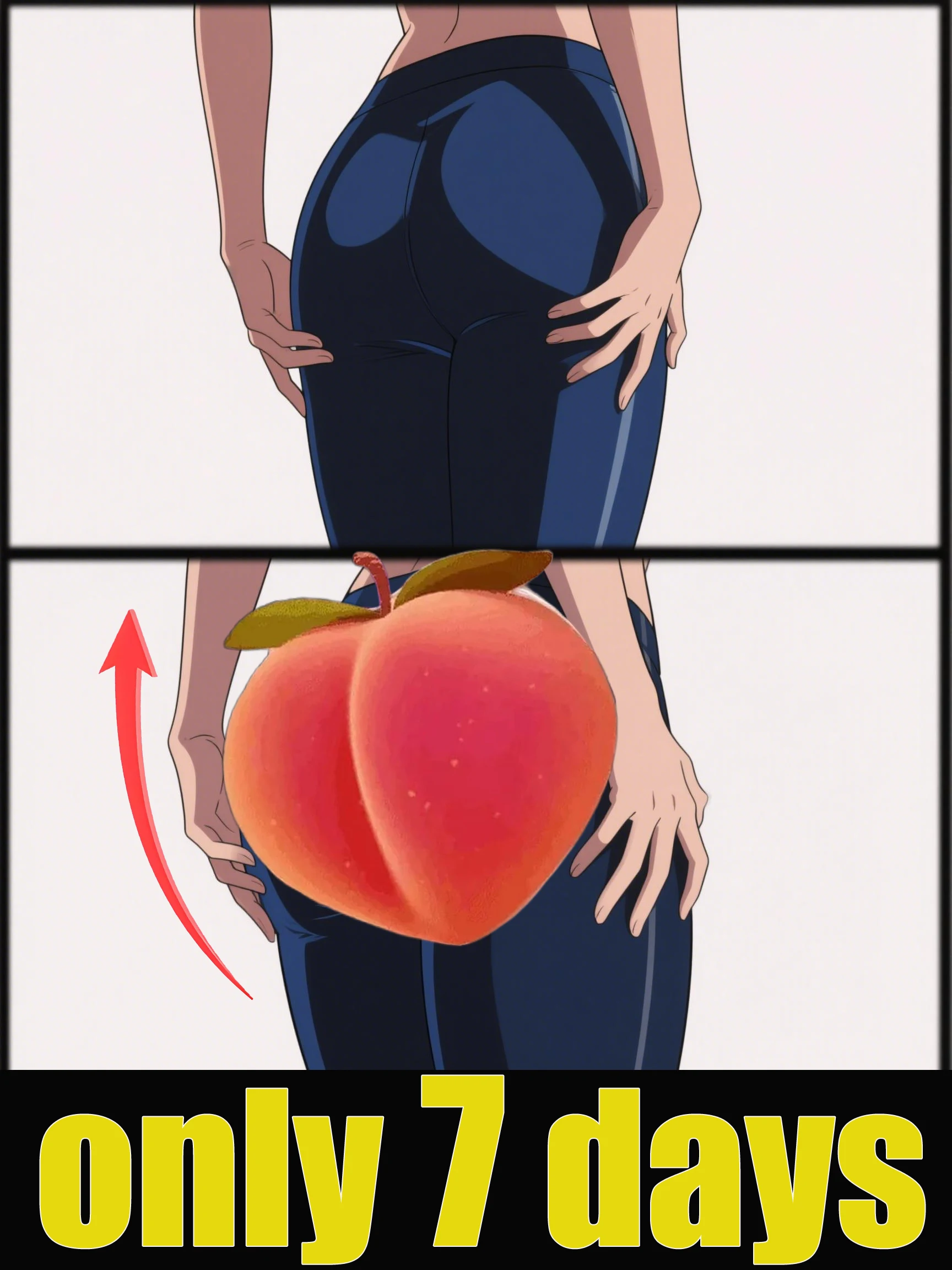 

Серебристо-белый фен поднимает и формуйте ваши закругленные ягодицы, трансформирующие их в красивую нижнюю часть персика.