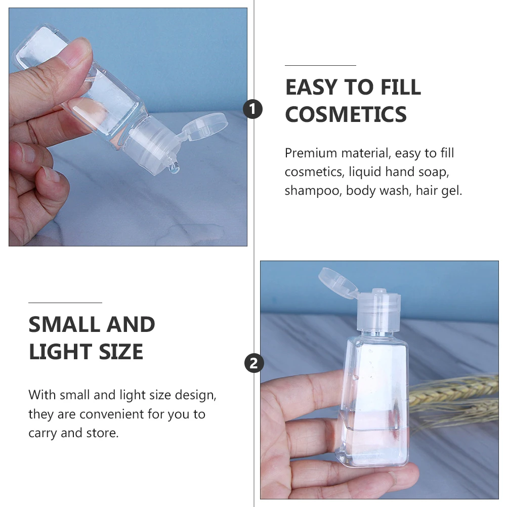 

40 Pcs Bottled Cosmetics Storage Travel Size Perfume Leakproof Reusable Liquid Small Empty