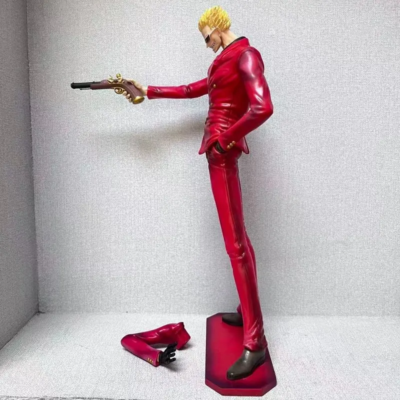 One Piece Anime Model Statue - Duo Flamenco Seven Seas Little King GK Collectible Action Figure Ornament for Fans