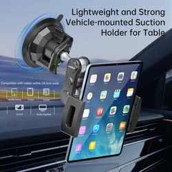 Lanparte Universal Flexible Tablet Clamp Holder with Suction Mount for 8