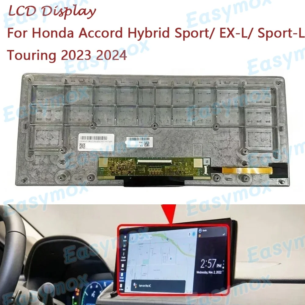 

8A700-30A-A21 LCD Display for Honda Accord Hybrid Sport/ EX-L/ Sport-L/ Touring 2023 2024 with Touch Screen Media Navigation