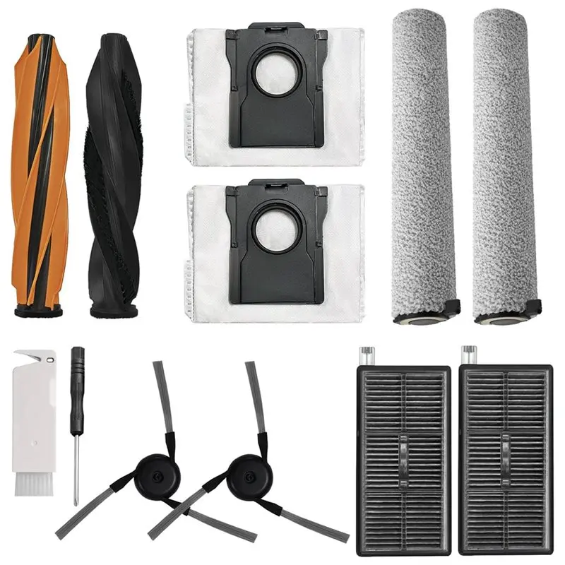 【exclusif】-12-pieces-filtre-de-sac-de-rouleau-de-vadrouille-de-brosse-laterale-principale-pour-dreame-aqua10-ultra-rouleau-aqua10-ultra-rouleau-partie-complete-d'aspirateur