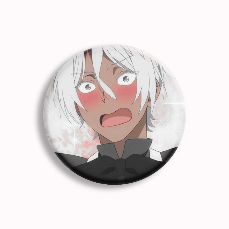 Anime The Case Study of Vanitas Funny Soft Button Pin Creative Vanitas no Carte Cartoon Brooch Badge Bag Accessories Decor