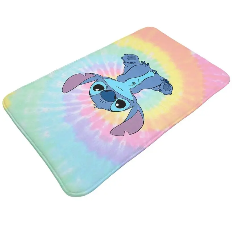 Custom Colorfull Stitch Poster Doormat Non-Slip Bath Kitchen Mat Toilet Door Floor Entrance Carpet Rug