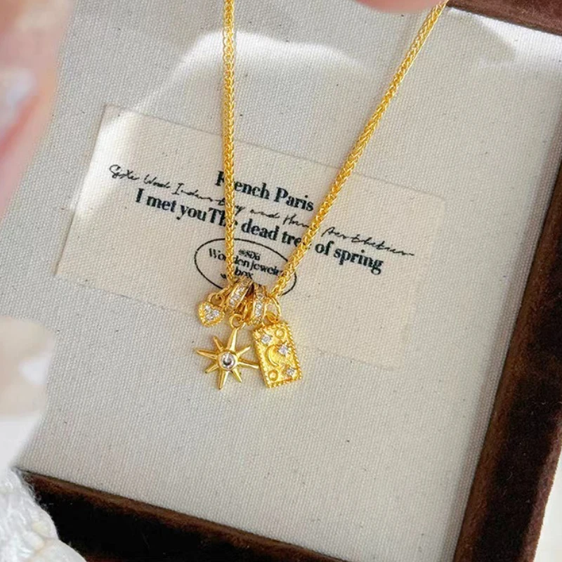 Elegant Necklace, Sunflower Pendant Design, Luxury Niche Women’s Collar Chain,Office/Gathering Stylish,Perfect GiftLimited Offer