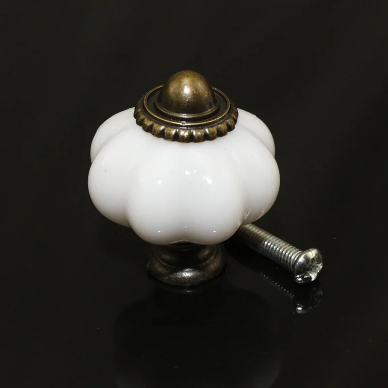 12 قطعة مقابض أدراج السيراميك مقابض سحب أجهزة خزانة المطبخ السرير الجدول يسحب اكسسوارات أثاث مقابض خزانة الملابس