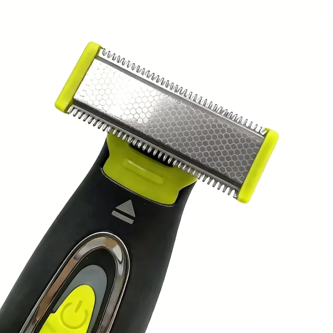 MLG Men's USB Rechargeable Electric Shaver Replacement Blade Accessories - Waterproof, Washable, Beard and Full Body Suitable