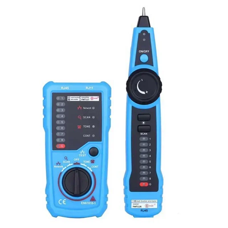 Ethernet LAN Network Cable Tester, Line Finder, Telephone Wire Tracker Tracer Toner, RJ11 RJ45 Cat5 Cat6, High Quality