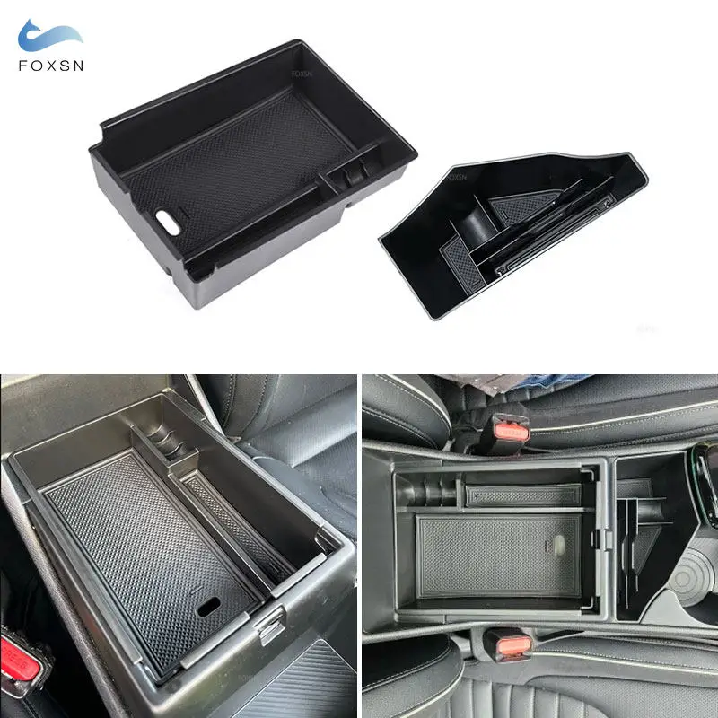 

Подлокотник для салона автомобиля, ящик для хранения карт, телефона, контейнер для монет для Kia Sportage NQ5 Hybrid 2021 2022 2023 2024 LHD