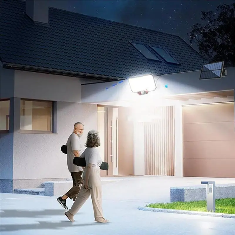 TY01003 Outdoor LED Solar Light 2Pcs 234LED Motion Sensor Enabled For Patio Lawn Garage Pathway-AA26
