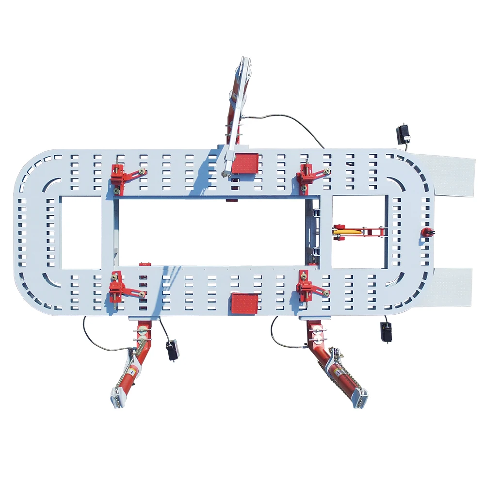 customizable car bench auto body chassis straightening machine 5200 mm car frame machine for car collision repair with ce