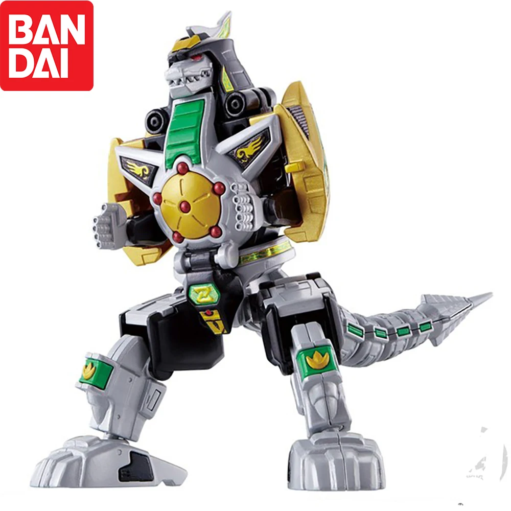 

Stocked Bandai Super Mini-Pla Smp Kyouryuu Sentai Zyuranger Dragon Caesar Action Figures Model Toys for Fans Kids