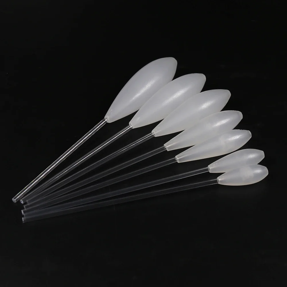 5pcs 10-50g Floating Type Acrylic Fishing Float milky Casting Bobber  Bombarda Lure Accessories Floating Water Pitcher