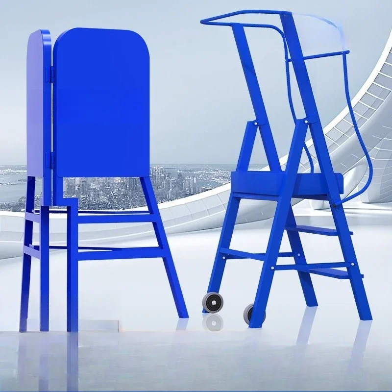 Referee chair, removable mobile match referee chair