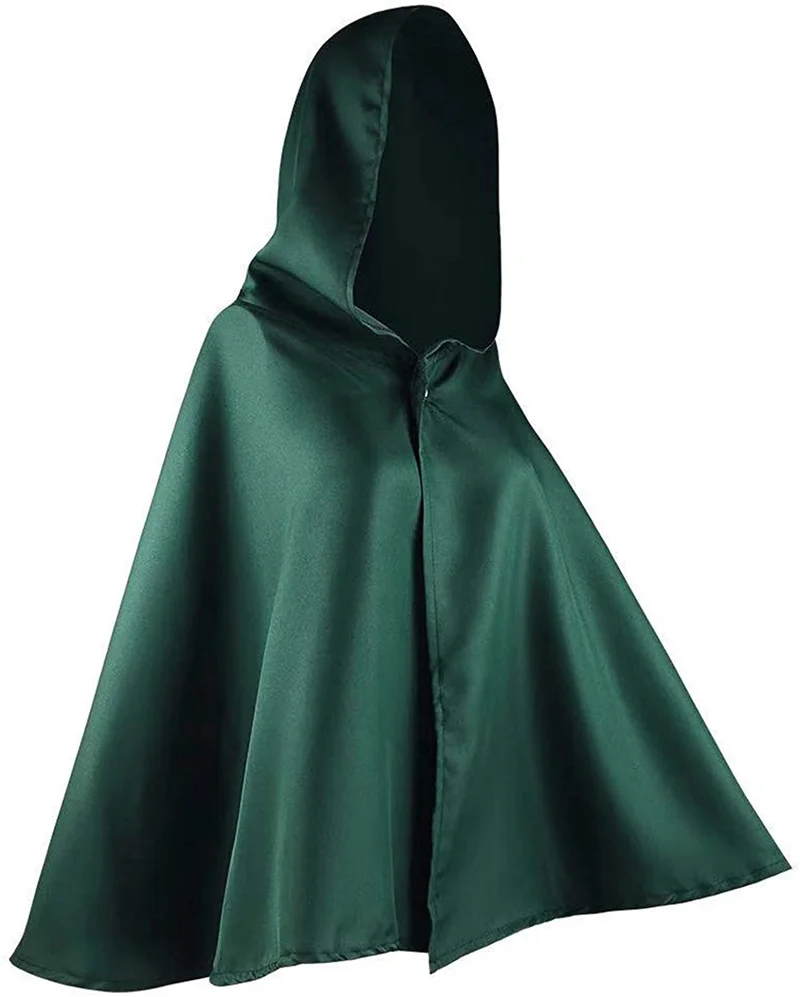 

Halloween Vampire Cloak New Demon King Cloak Adult Hooded Short Coat Shawl No Pendant