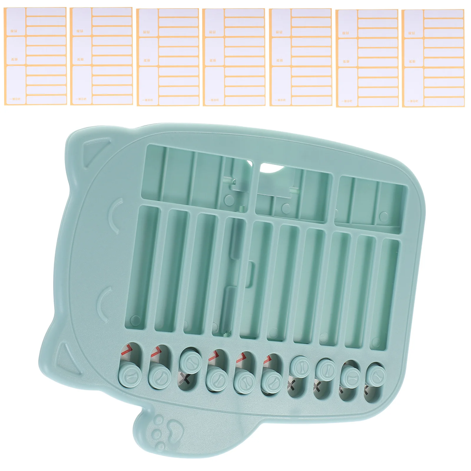 1 مجموعة إدارة الوقت للأطفال مخطط المهام قابل للمسح الانضباط الذاتي المقتفي الروتينية اليومية المنظم للأطفال المحمولة #3