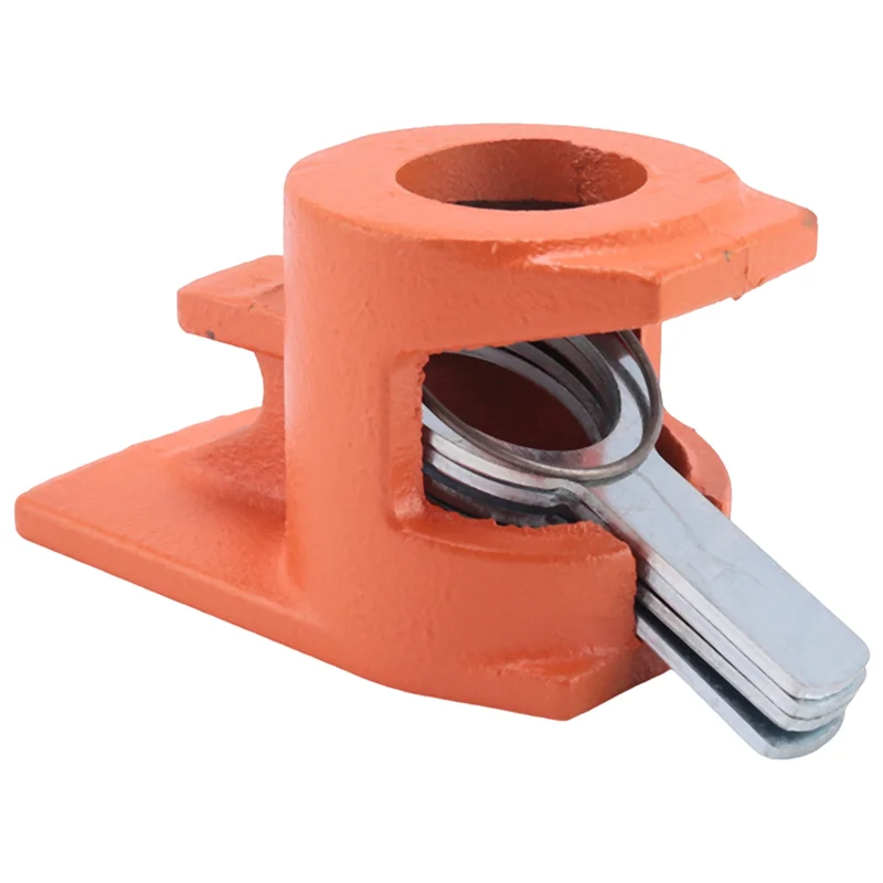 

A19F-Wood Gluing Pipe Clamp Fixture For 1/2Inch Black Pipe Water Pipe Clamp Woodworking Puzzle Piece Clamp Pipe Clamp, Orange Du