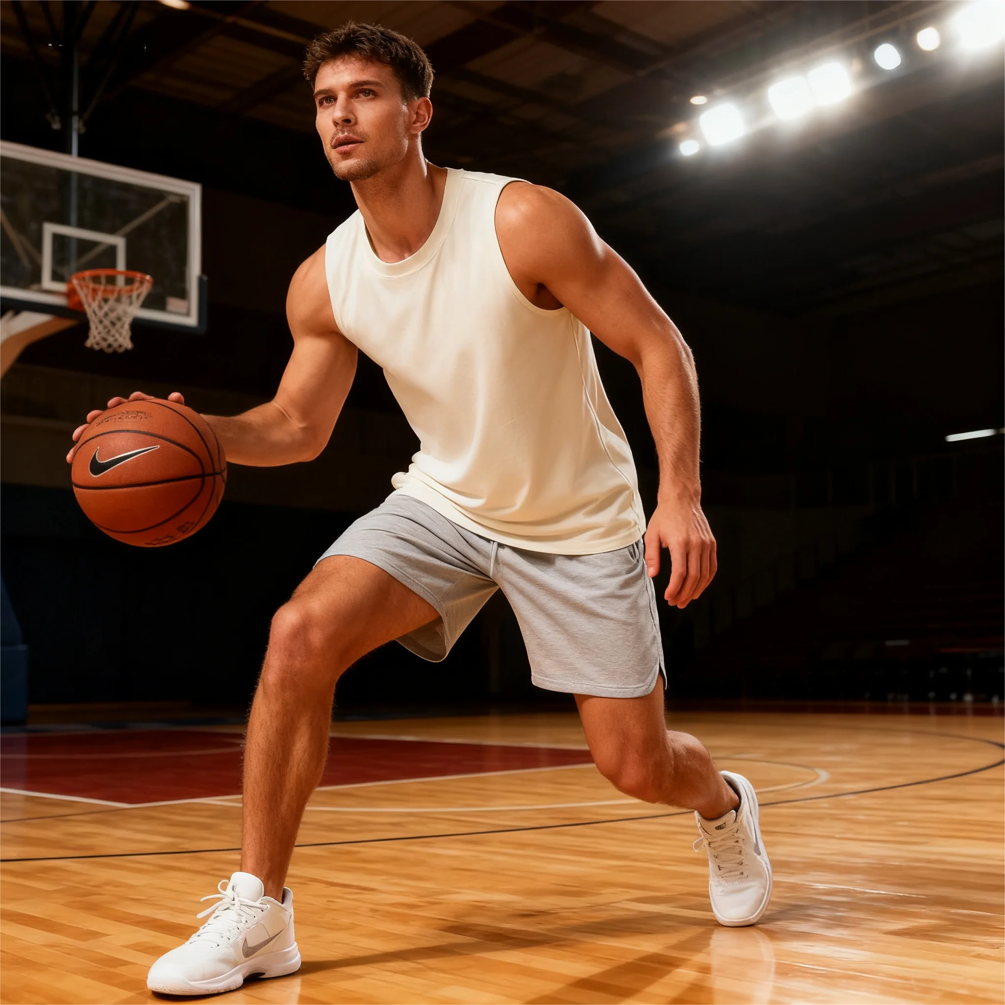 الرجال الصيف 100% القطن بلا أكمام تي شيرت رياضي التجفيف السريع تنفس تانك القمم لتشغيل التدريب ماراثون سترة لياقة بدنية #4