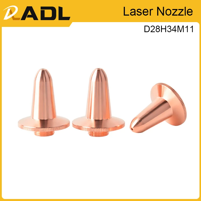 Black Diamond Beveled 3D Laser Nozzle M11*H34 High Power Pipe Cutting Machine Accessory for BOCI Fiber Cutting Head Conusmables 썸네일 2