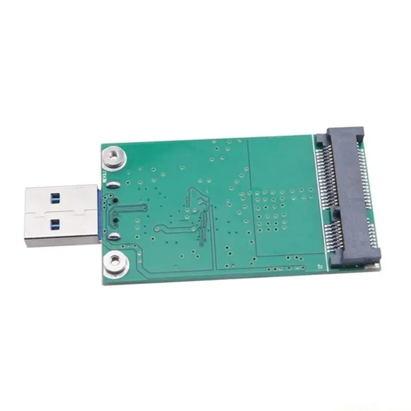 Efficient USB Power Supply mSATA SSDs Reader mSATA Adapter for Efficient Data Recovery &Cloning Effortless Data Transfer