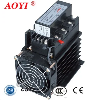 AOYI Silicon Controlled Regulator 40a Szirconiastor Power Controller Regulator Scr3-40la Fan Speed Regulator Controller