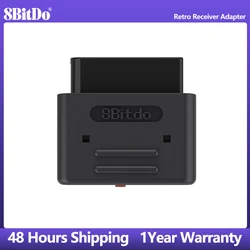 8BitDo Retro Receiver Bluetooth Adapter Dongle For SNES SF-C Snes Version For Original Super Nintendo&Super Famicom all models