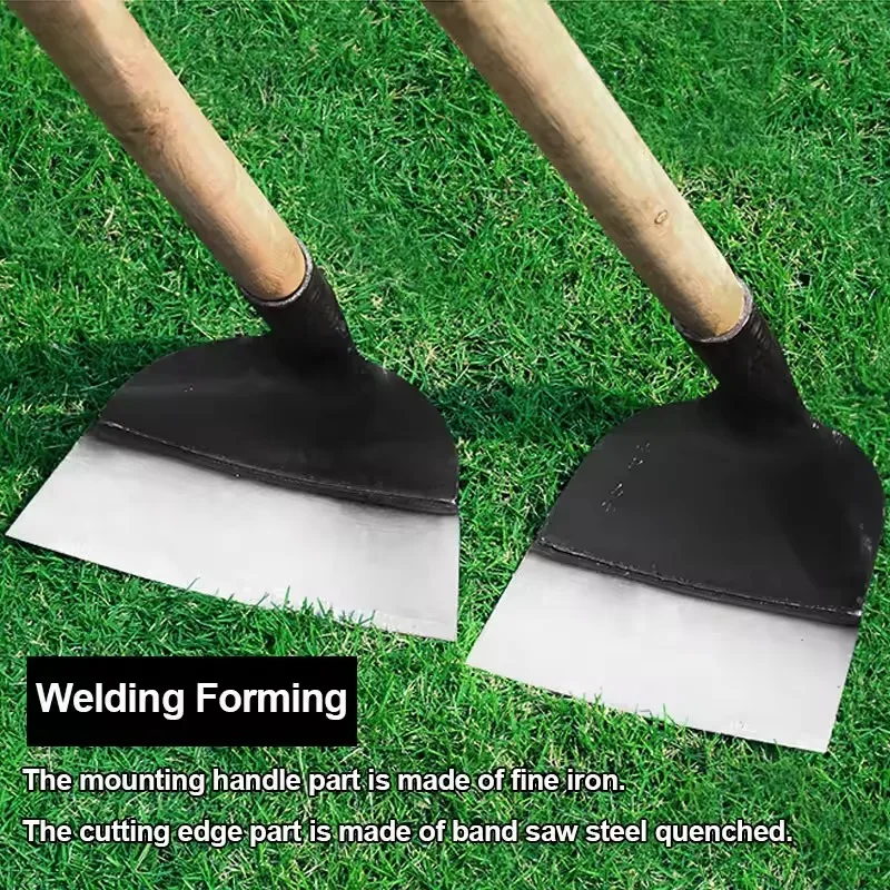 Garden hoe Garden Weeding Rake Labor-saving Weeding & Loosening Soil Artifact Harrow Handheld steel weeding hoe Hoe Farm Tool