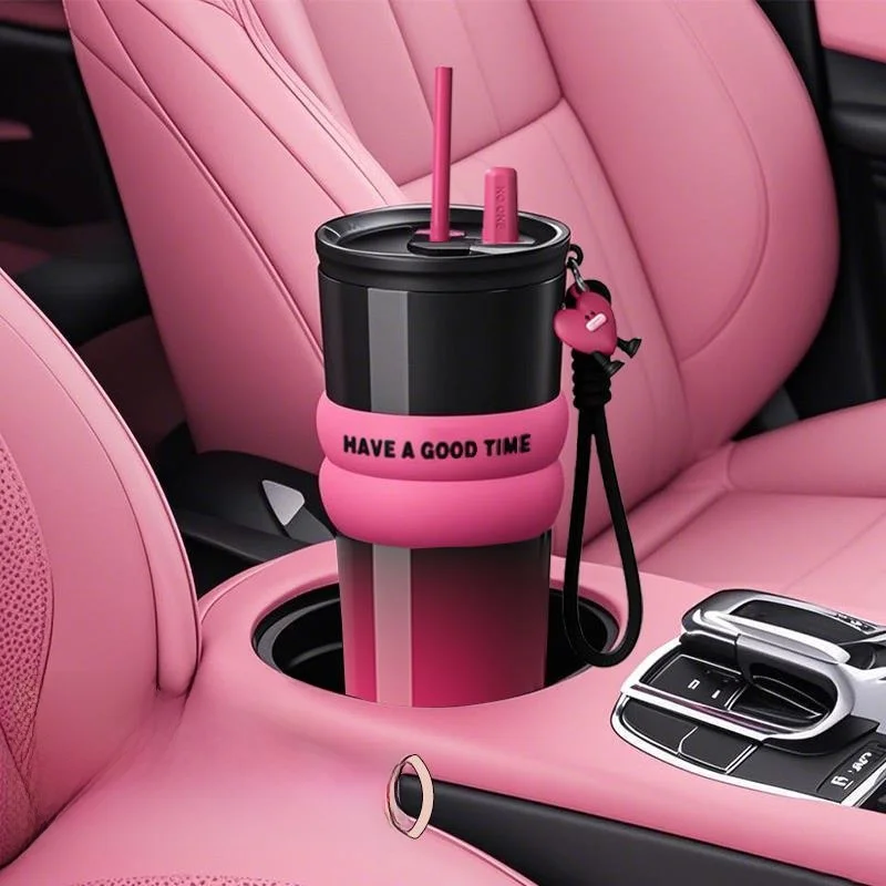 大容量 Cerc インナーバレル断熱ステンレススチール製カップ 男女兼用 高い美的価値 夏の車での使用に最適