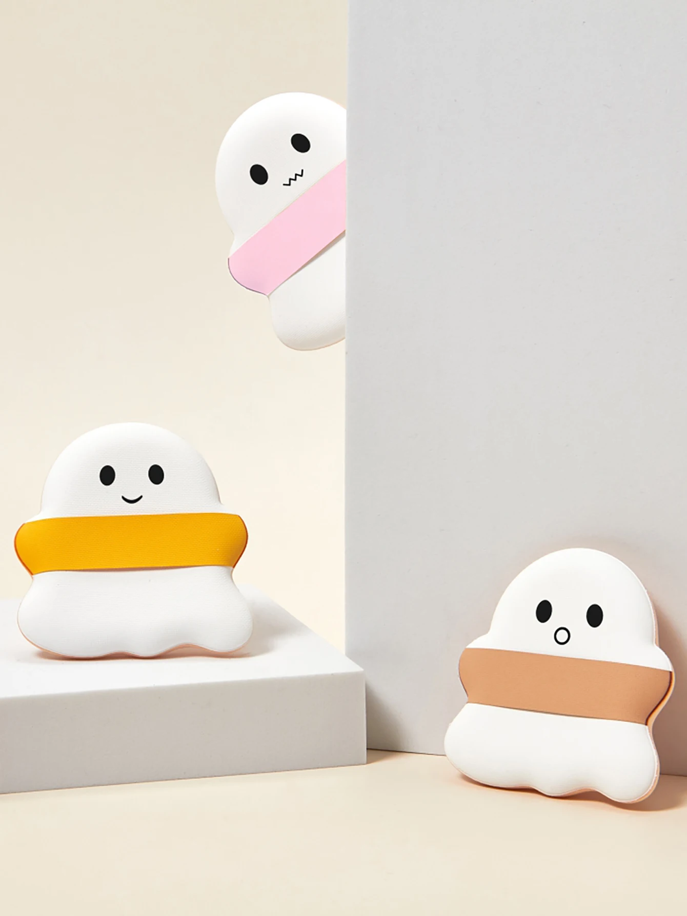 Nuvens bonitos cosméticos puff almofada de ar beleza esponja lavagem rosto puff feminino fundação em pó maquiagem beleza esponja makup esponja