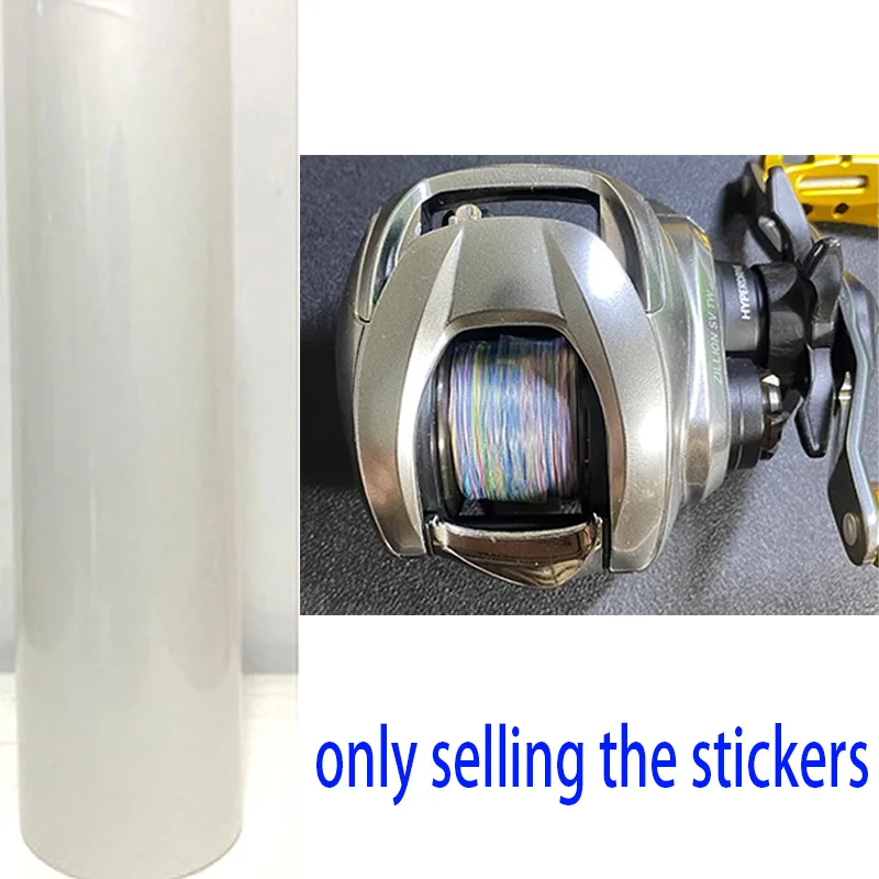 

2Sets FOR 21 ZILLION Transparency Protection Membrane Water Drop Wheel Sticker Fishing Boat Color Changing Film