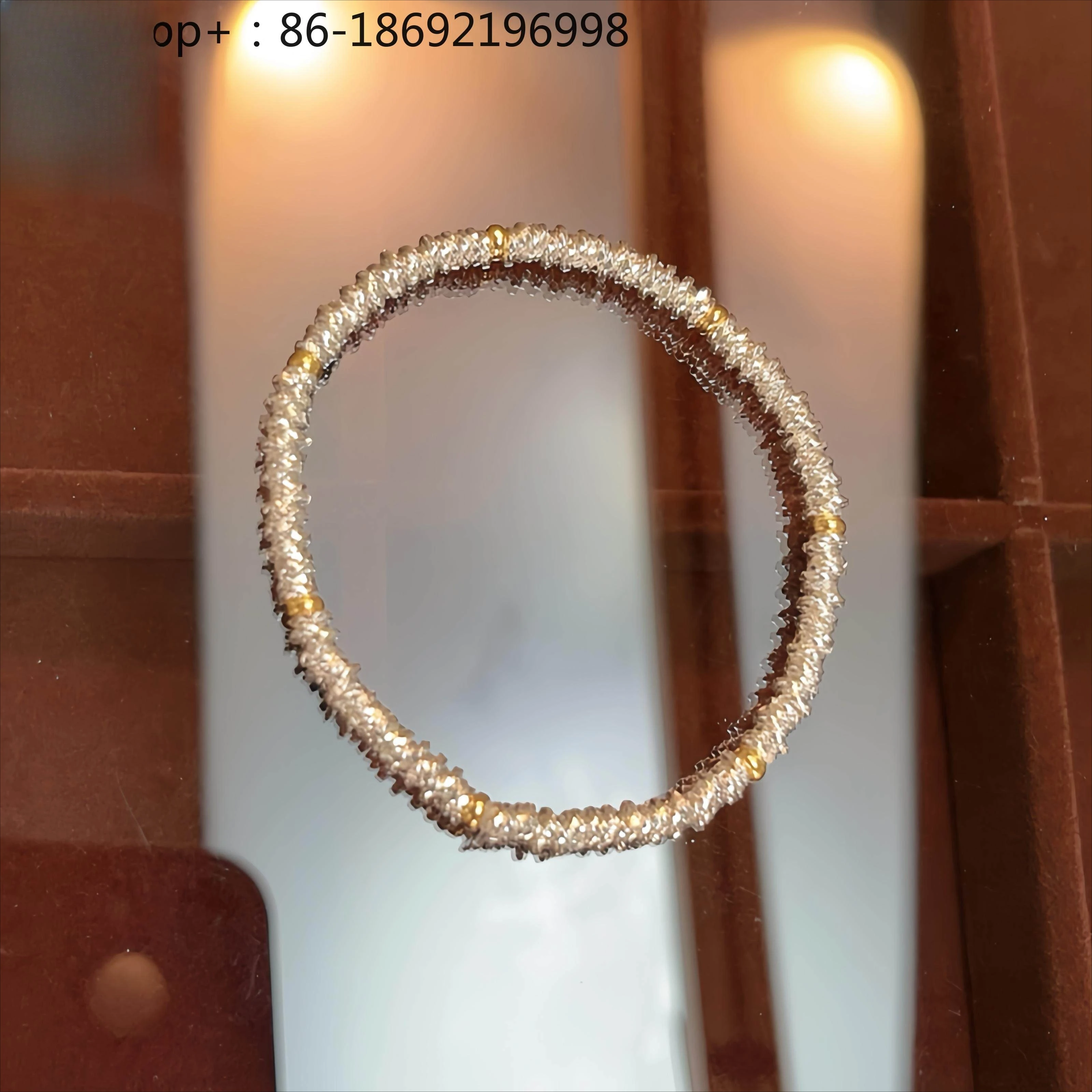 Wrapped Sterling Silver Bracelet, Foot Silver 999 Broken Silver, New Chinese Versatile Simple Niche Bracelet
