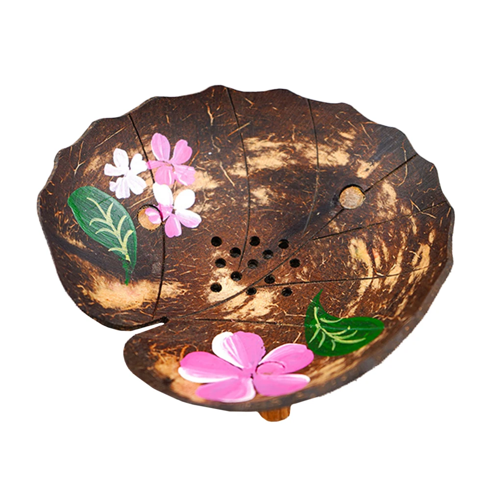 

Coconut Shell Candy Holders Home Decor Key Containers Soap Plates Safe Long Use Home Decor Storage Bowls