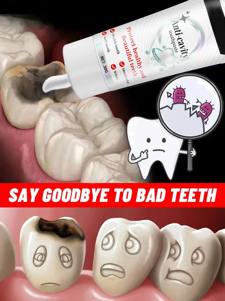 Use natural plant extracts to repair tooth decay, whiten teeth, and remove tooth decay