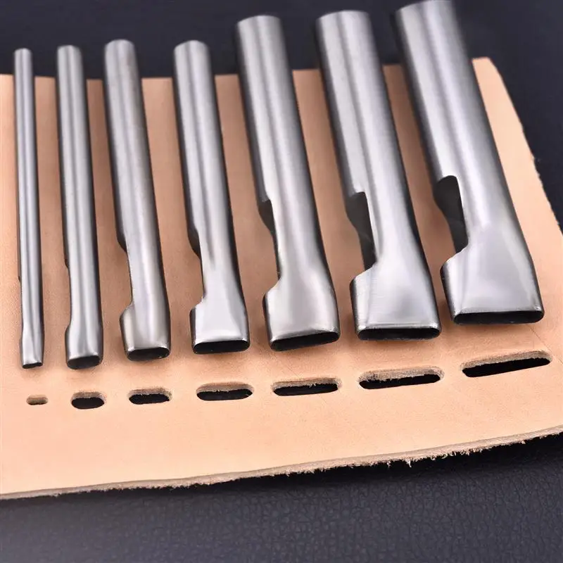 

1.5mm-20mm Punch Tool Set Hole Punch Set Leather Craft Punch Tool For For Leather Watch Straps Belts Canvas Plastic Rubber Tools