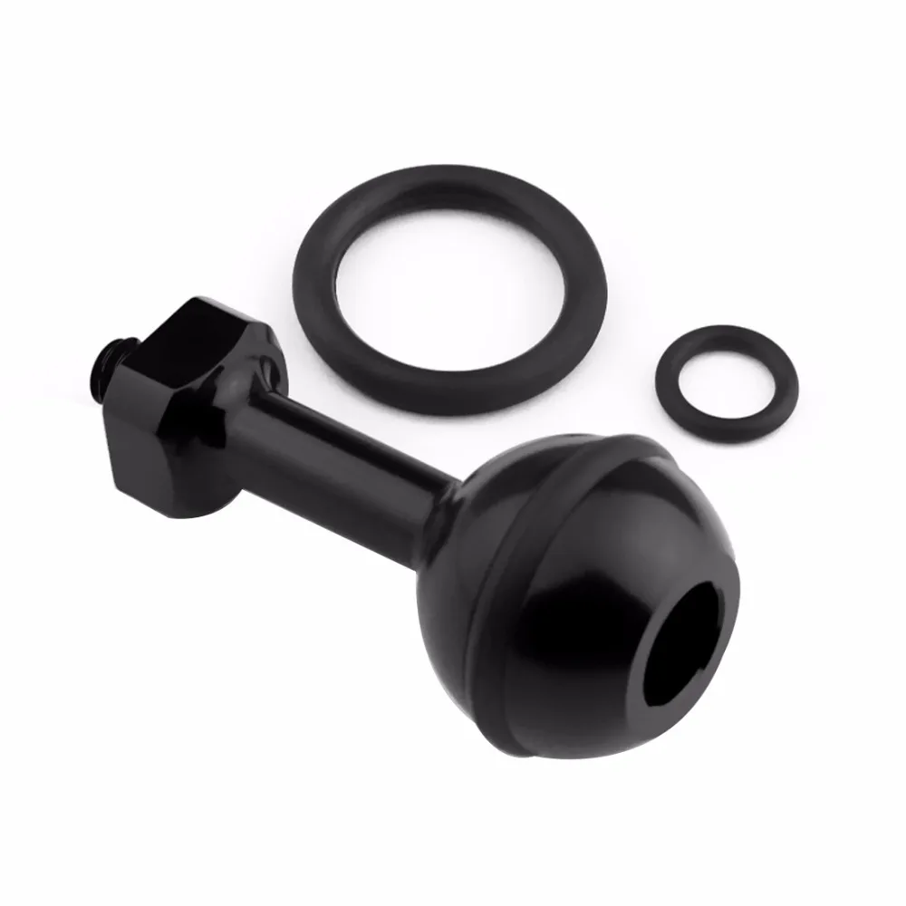 Aluminiumlegierung Tauchen Licht Taschenlampe Dual Kugelgelenk Arm und 2 Schmetterling Clip Klemmhalterung für Unterwasserfotografie Kamera – Detail 15
