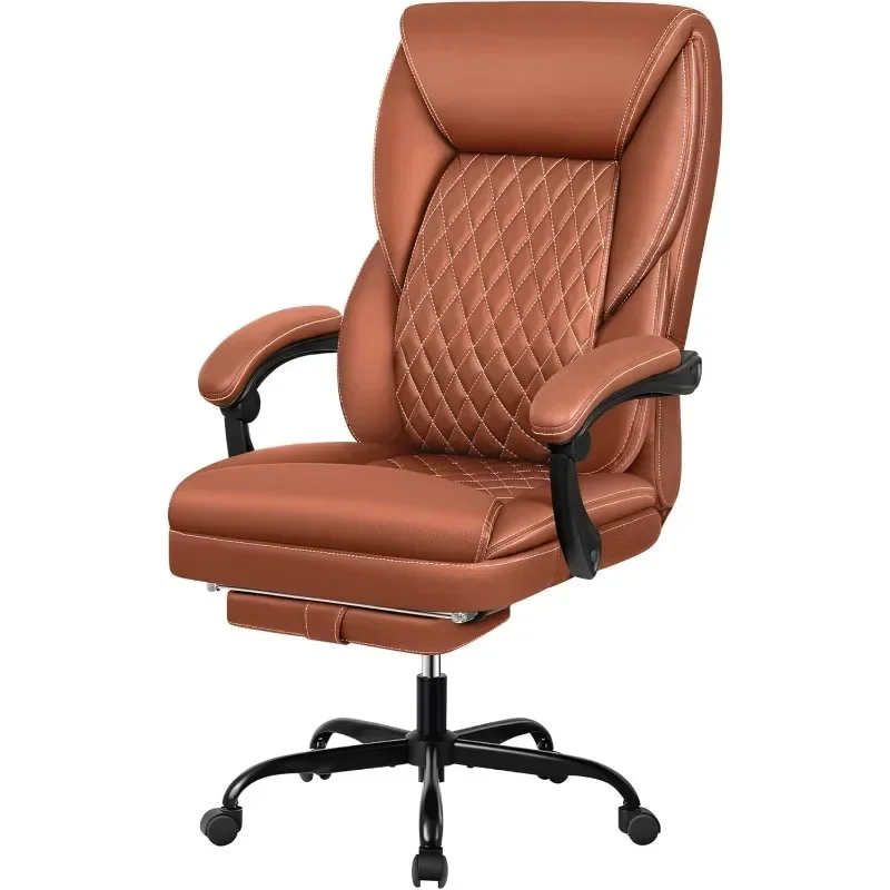 Chair, Big and Tall  Chair Executive Chair with Foot Rest Ergonomic Chair Home Desk Chairs