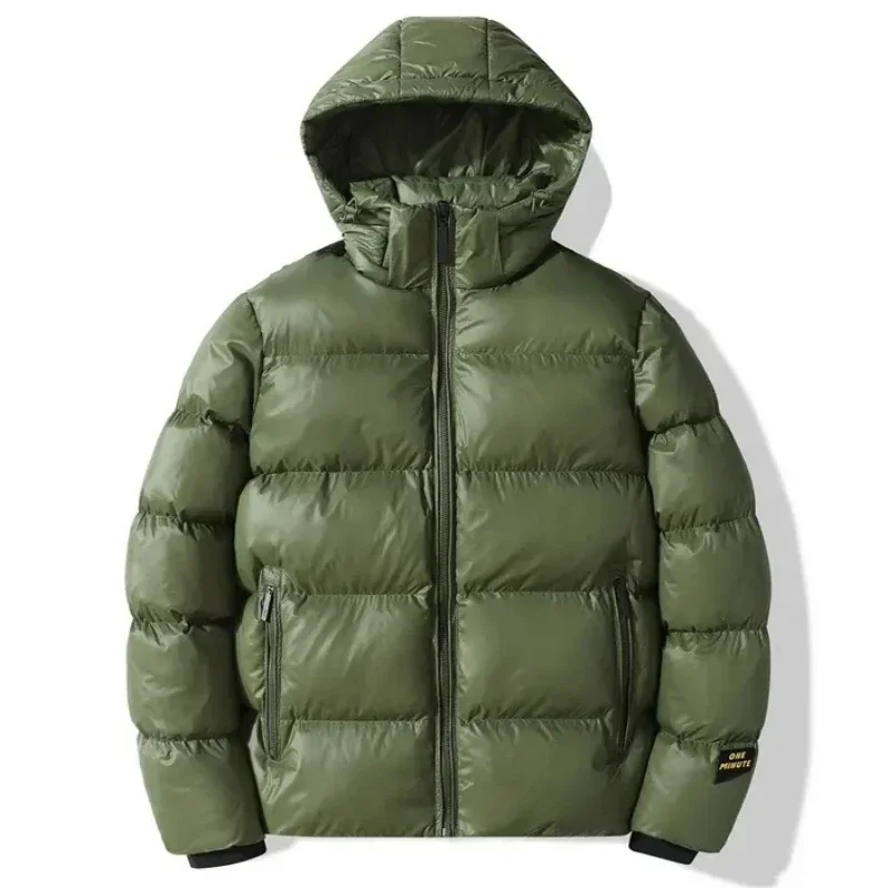 Herfst En Winter Heren Luxe Merk Donsjack Met Capuchon Ganzenveren Jack Nieuwe Trend Mode Outdoor Winddicht Warm Jack