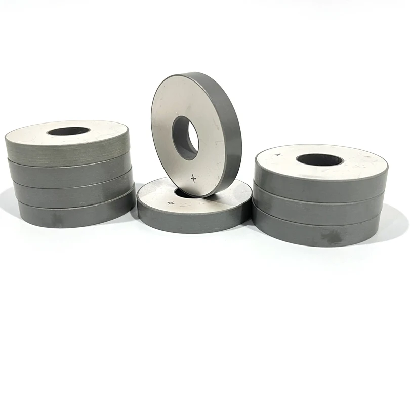 OD25XID10XH4mm High Efficiency Material Round Piezoelectric Ceramic Ring Pzt-4/Pzt-8 Material For Medical Machine