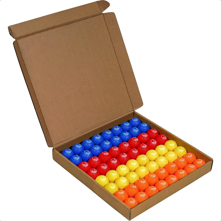 

GoSports Foam Golf Practice Balls Realistic Feel and Limited Flight Use Indoors or Outdoors