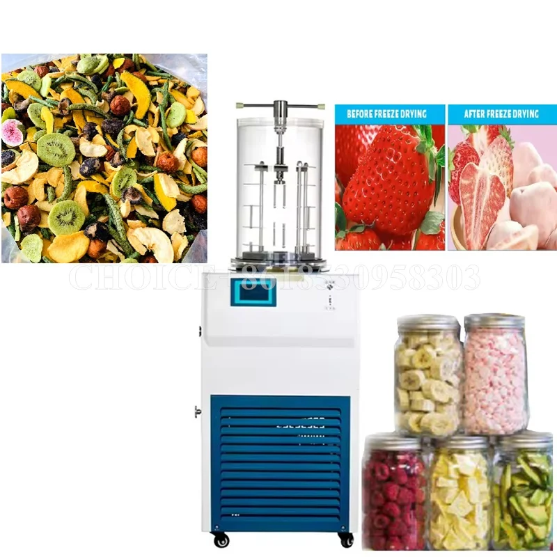 

Industrial Laboratory Food Freeze Dryer Raspberries Durian Dehydrators Lyophilizer Equipment Medical Freezer Dryer Equipment