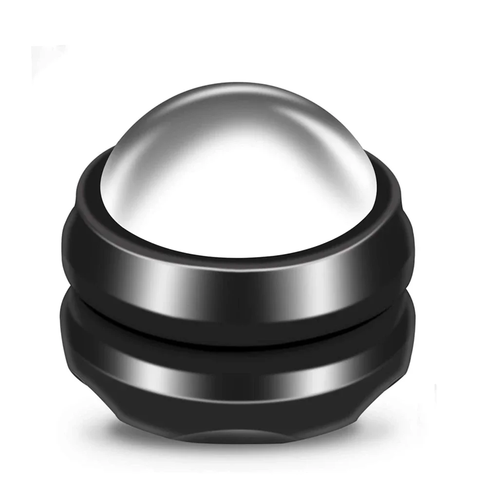 

Stainless Steel Manual Cold Ice Massage Roller Ball Massager Body Therapy Foot Back Waist Hip Relaxer